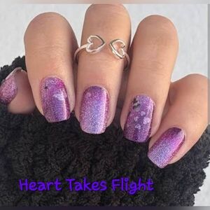 Color Street Heart Takes Flight Nail Polish Strips